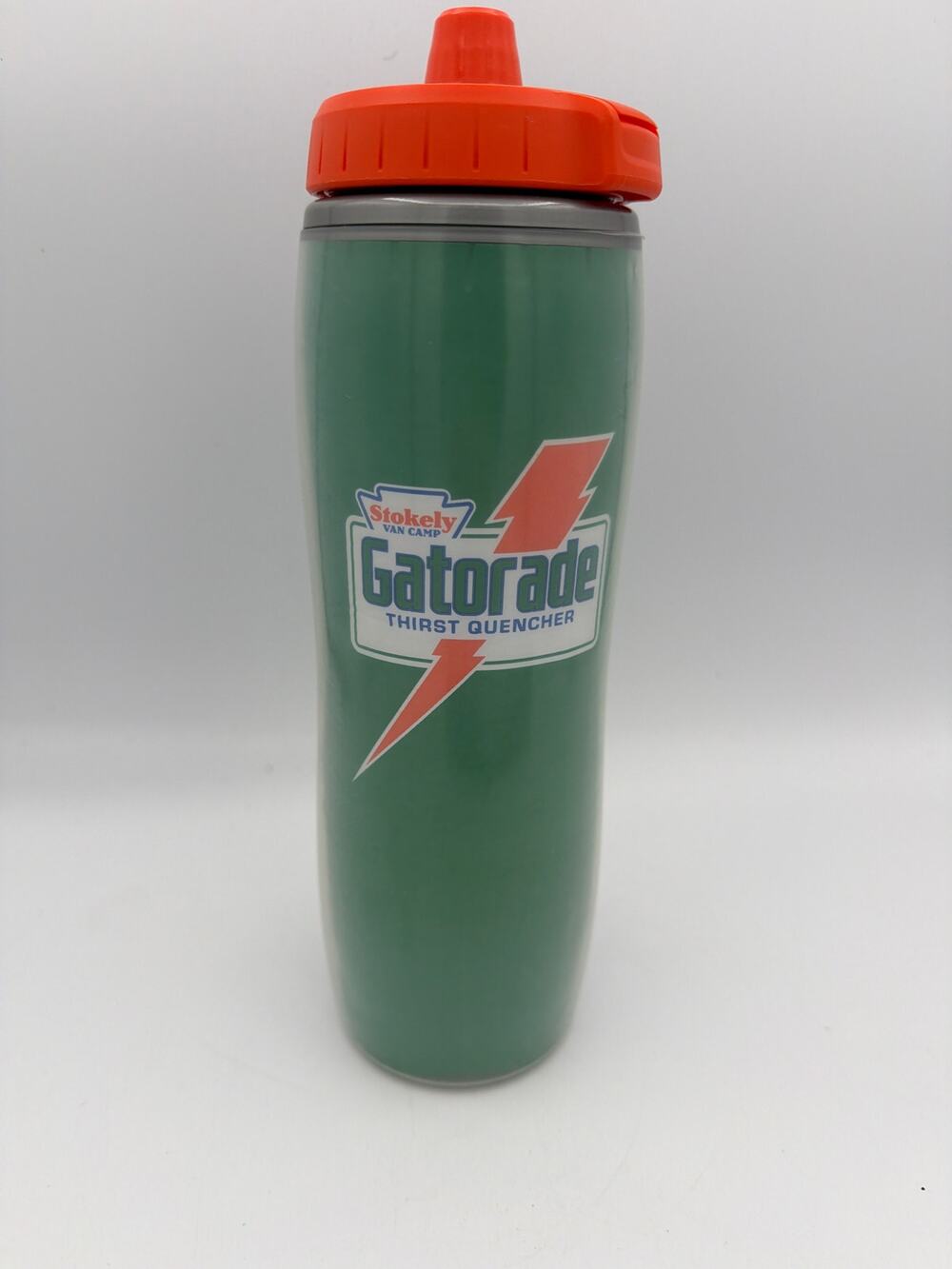 Gatorade 60th anniversary Water Bottle Gator Vintage Stokley Van Camp Logo UF